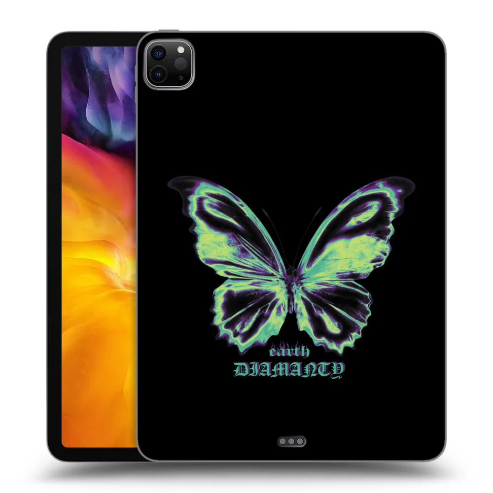 Picasee fekete szilikon tok az alábbi táblagépre Apple iPad Pro 11" 2024 (7.gen.) - Diamanty Blue