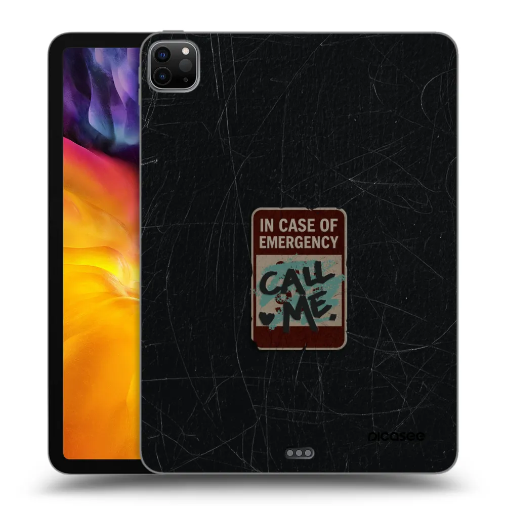 Picasee fekete szilikon tok az alábbi táblagépre Apple iPad Pro 11" 2024 (7.gen.) - EMERGENCY