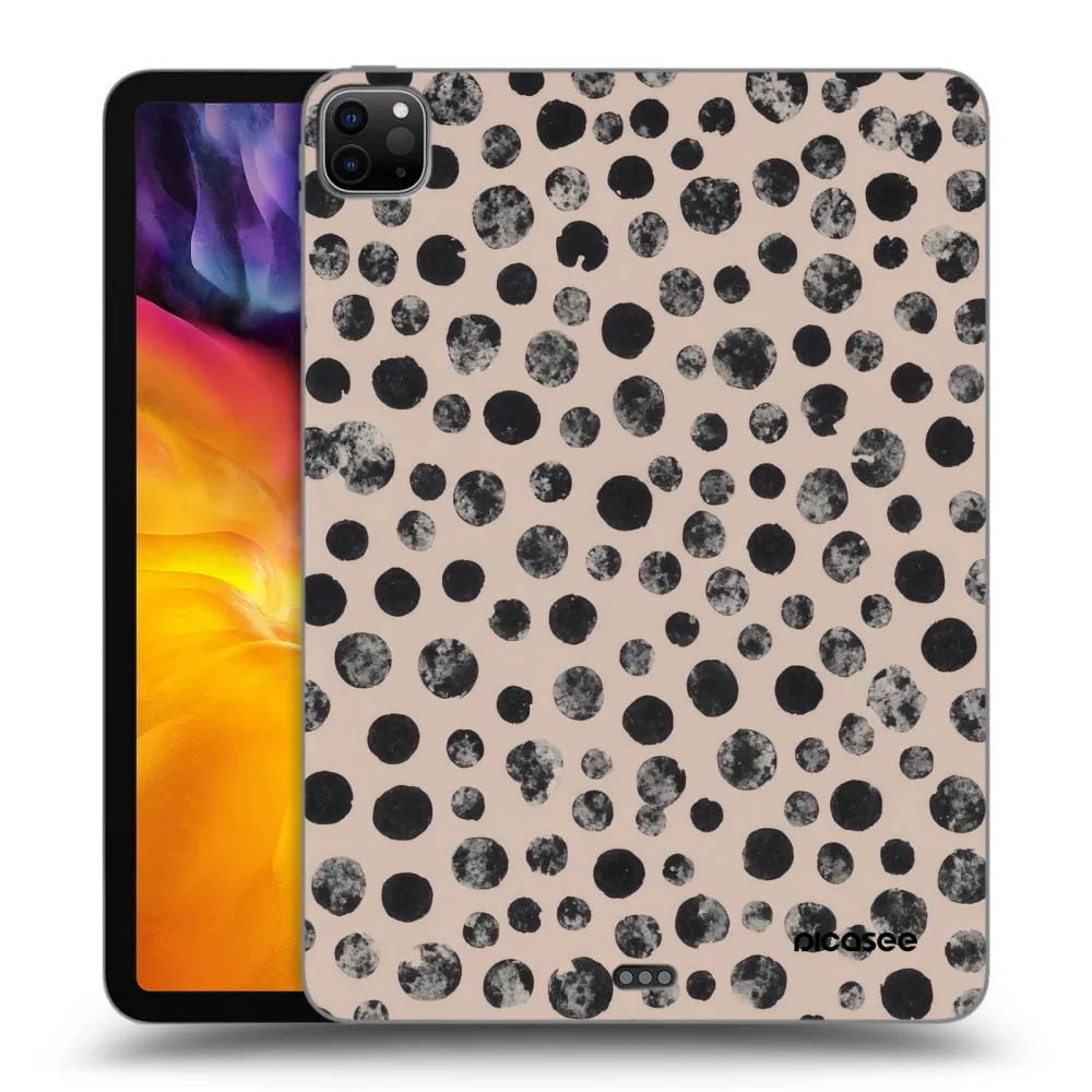 Picasee fekete szilikon tok az alábbi táblagépre Apple iPad Pro 11" 2024 (7.gen.) - Dots