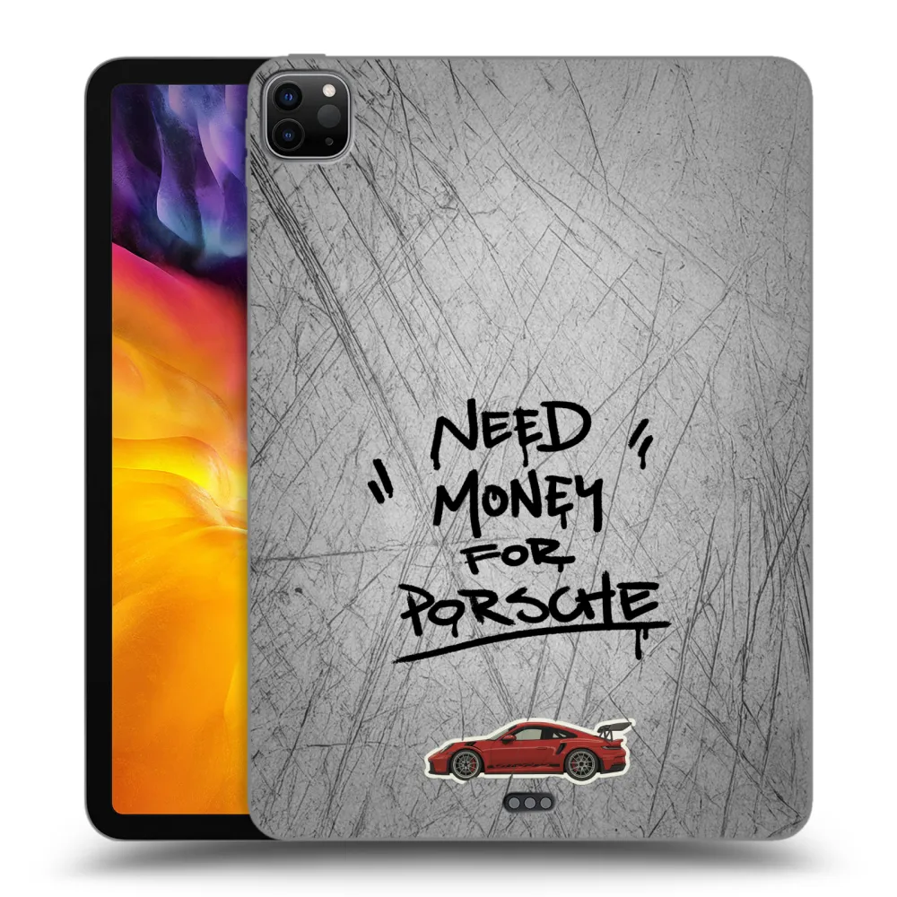 Picasee fekete szilikon tok az alábbi táblagépre Apple iPad Pro 11" 2024 (7.gen.) - Grey Drift