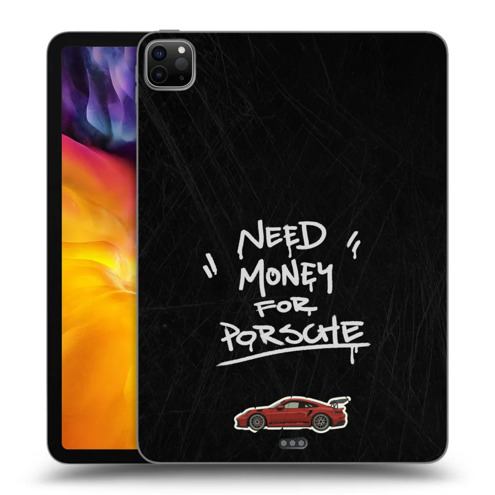 Picasee fekete szilikon tok az alábbi táblagépre Apple iPad Pro 11" 2024 (7.gen.) - Dark Racer