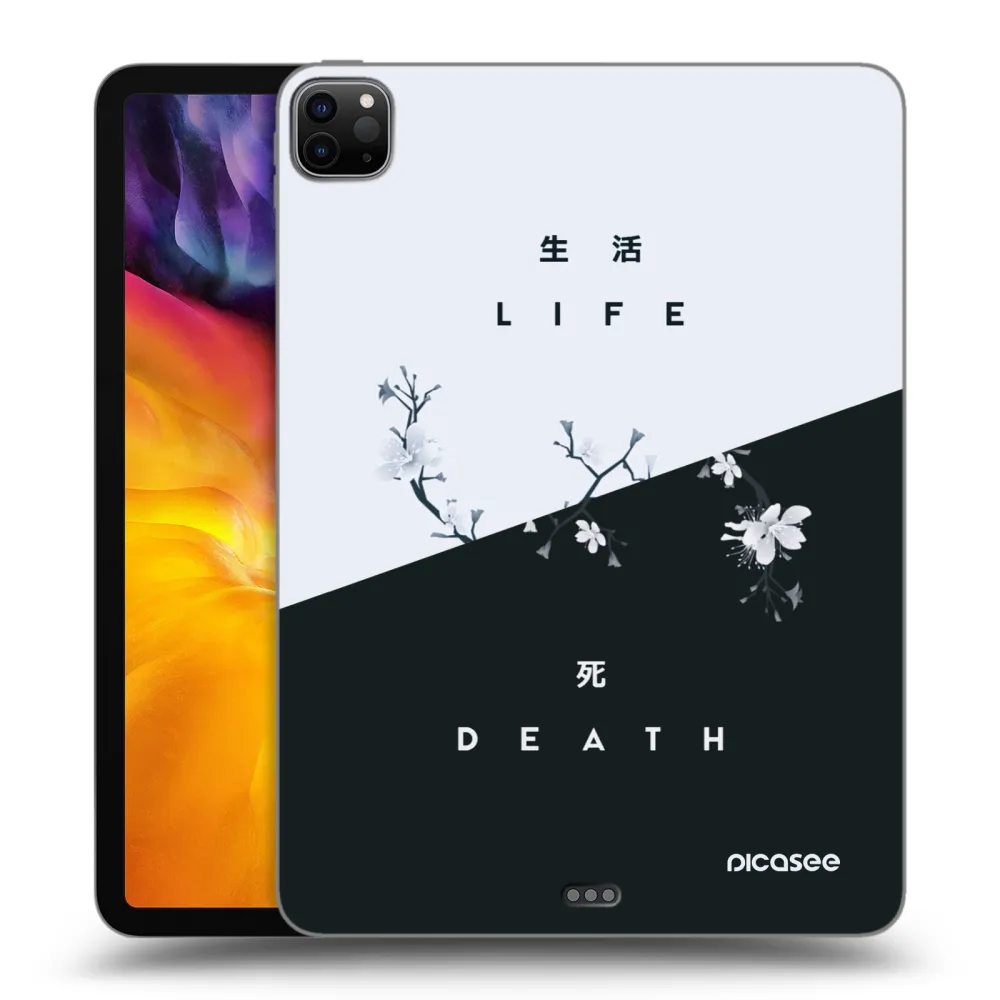 Picasee fekete szilikon tok az alábbi táblagépre Apple iPad Pro 11" 2024 (7.gen.) - Life - Death