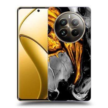Szilikon tok erre a típusra Realme 12 Pro 5G - Black Gold