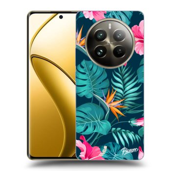 Szilikon tok erre a típusra Realme 12 Pro 5G - Pink Monstera