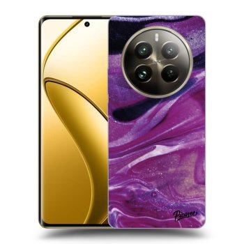 Szilikon tok erre a típusra Realme 12 Pro 5G - Purple glitter