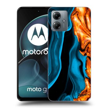 Tok az alábbi mobiltelefonokra Motorola Moto G14 - Gold blue
