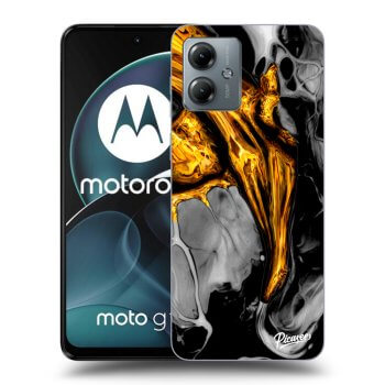 Tok az alábbi mobiltelefonokra Motorola Moto G14 - Black Gold