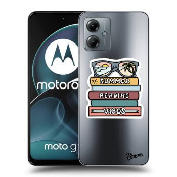 Tok az alábbi mobiltelefonokra Motorola Moto G14 - Summer reading vibes