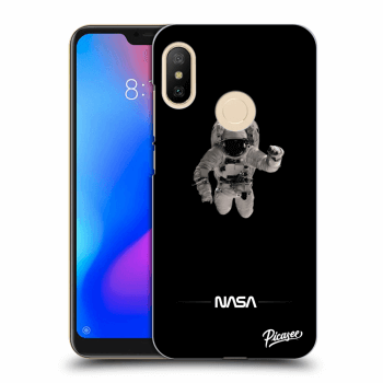 Picasee fekete szilikon tok az alábbi mobiltelefonokra Xiaomi Mi A2 Lite - Astronaut Minimal