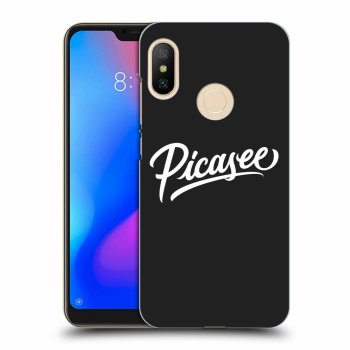 Picasee fekete szilikon tok az alábbi mobiltelefonokra Xiaomi Mi A2 Lite - Picasee - White