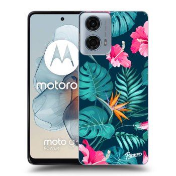 Tok az alábbi mobiltelefonokra Motorola Moto G24 - Pink Monstera