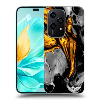 Szilikon tok erre a típusra Honor 200 Lite - Black Gold