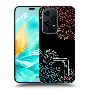 Szilikon tok erre a típusra Honor 200 Lite - Flowers pattern