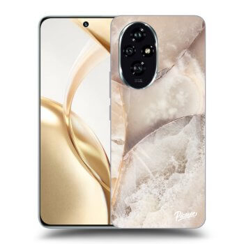 Szilikon tok erre a típusra Honor 200 5G - Cream marble