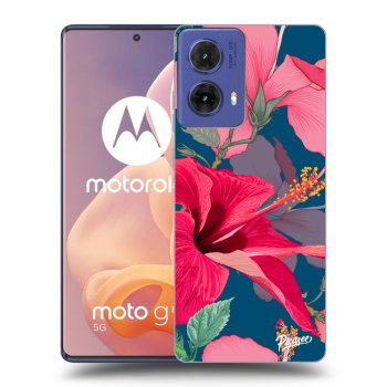 Szilikon tok erre a típusra Motorola Moto G85 - Hibiscus