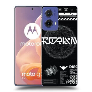 Szilikon tok erre a típusra Motorola Moto G85 - BLACK DISCO