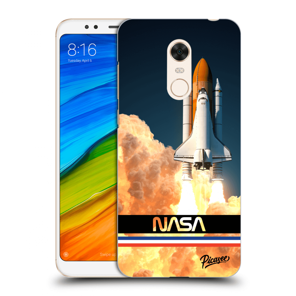 Picasee átlátszó szilikon tok az alábbi mobiltelefonokra Xiaomi Redmi 5 Plus Global - Space Shuttle