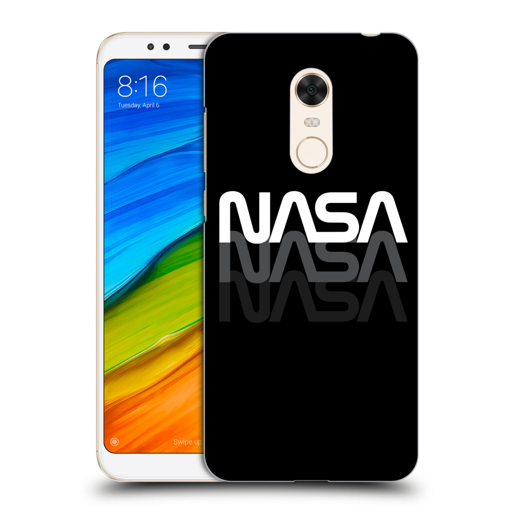 Picasee átlátszó szilikon tok az alábbi mobiltelefonokra Xiaomi Redmi 5 Plus Global - NASA Triple