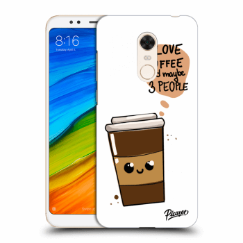 Picasee átlátszó szilikon tok az alábbi mobiltelefonokra Xiaomi Redmi 5 Plus Global - Cute coffee