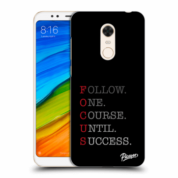 Picasee átlátszó szilikon tok az alábbi mobiltelefonokra Xiaomi Redmi 5 Plus Global - Focus