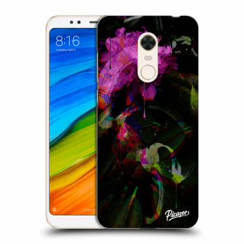 Picasee átlátszó szilikon tok az alábbi mobiltelefonokra Xiaomi Redmi 5 Plus Global - Peony Color