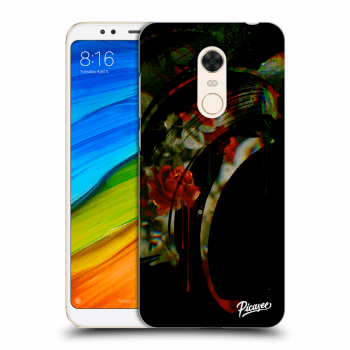 Picasee átlátszó szilikon tok az alábbi mobiltelefonokra Xiaomi Redmi 5 Plus Global - Roses black