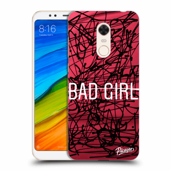 Picasee átlátszó szilikon tok az alábbi mobiltelefonokra Xiaomi Redmi 5 Plus Global - Bad girl