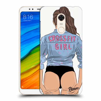 Picasee átlátszó szilikon tok az alábbi mobiltelefonokra Xiaomi Redmi 5 Plus Global - Crossfit girl - nickynellow