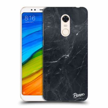Picasee átlátszó szilikon tok az alábbi mobiltelefonokra Xiaomi Redmi 5 Plus Global - Black marble
