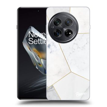Szilikon tok erre a típusra OnePlus 12 5G - White tile