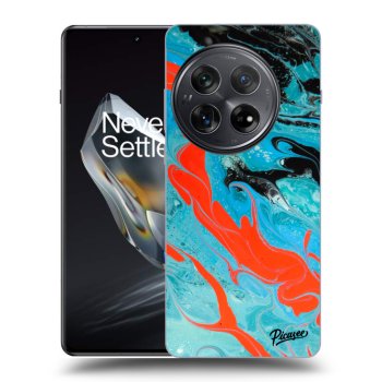 Szilikon tok erre a típusra OnePlus 12 5G - Blue Magma