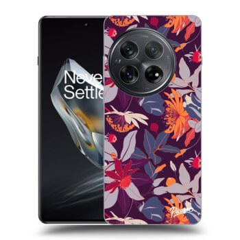 Szilikon tok erre a típusra OnePlus 12 5G - Purple Leaf