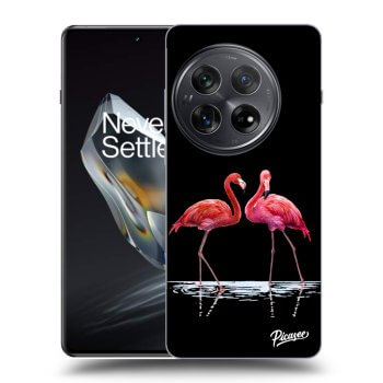 Szilikon tok erre a típusra OnePlus 12 5G - Flamingos couple
