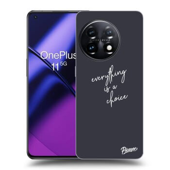 Szilikon tok erre a típusra OnePlus 11 5G - Everything is a choice