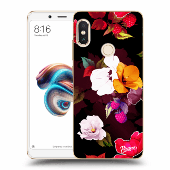 Tok az alábbi mobiltelefonokra Xiaomi Redmi Note 5 Global - Flowers and Berries