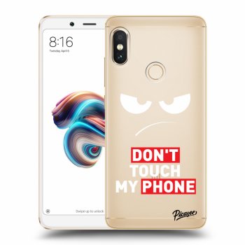 Tok az alábbi mobiltelefonokra Xiaomi Redmi Note 5 Global - Angry Eyes - Transparent
