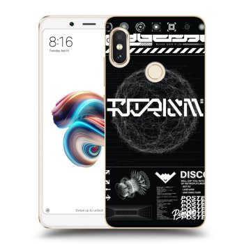 Picasee átlátszó szilikon tok az alábbi mobiltelefonokra Xiaomi Redmi Note 5 Global - BLACK DISCO