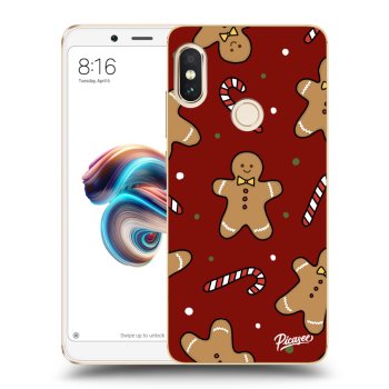 Picasee átlátszó szilikon tok az alábbi mobiltelefonokra Xiaomi Redmi Note 5 Global - Gingerbread 2