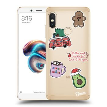 Tok az alábbi mobiltelefonokra Xiaomi Redmi Note 5 Global - Christmas Stickers