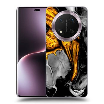 Szilikon tok erre a típusra Honor Magic7 Lite 5G - Black Gold