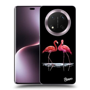 Szilikon tok erre a típusra Honor Magic7 Lite 5G - Flamingos couple