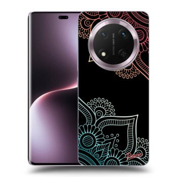 Szilikon tok erre a típusra Honor Magic7 Lite 5G - Flowers pattern