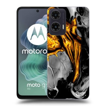 Szilikon tok erre a típusra Motorola Moto G35 5G - Black Gold