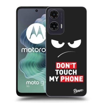 Tok az alábbi mobiltelefonokra Motorola Moto G35 5G - Angry Eyes - Transparent
