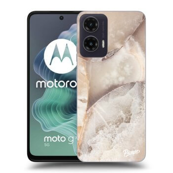 Tok az alábbi mobiltelefonokra Motorola Moto G35 5G - Cream marble