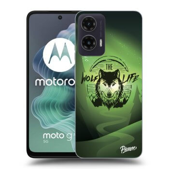 Szilikon tok erre a típusra Motorola Moto G35 5G - Wolf life