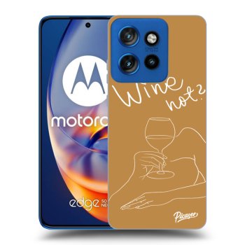 Szilikon tok erre a típusra Motorola Edge 50 Neo - Wine not