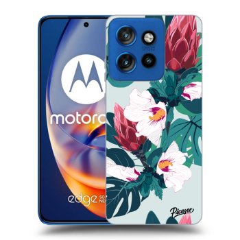 Szilikon tok erre a típusra Motorola Edge 50 Neo - Rhododendron