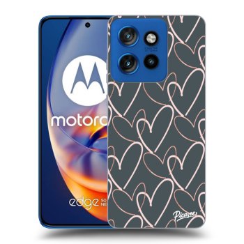 Szilikon tok erre a típusra Motorola Edge 50 Neo - Lots of love