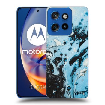 Szilikon tok erre a típusra Motorola Edge 50 Neo - Organic blue